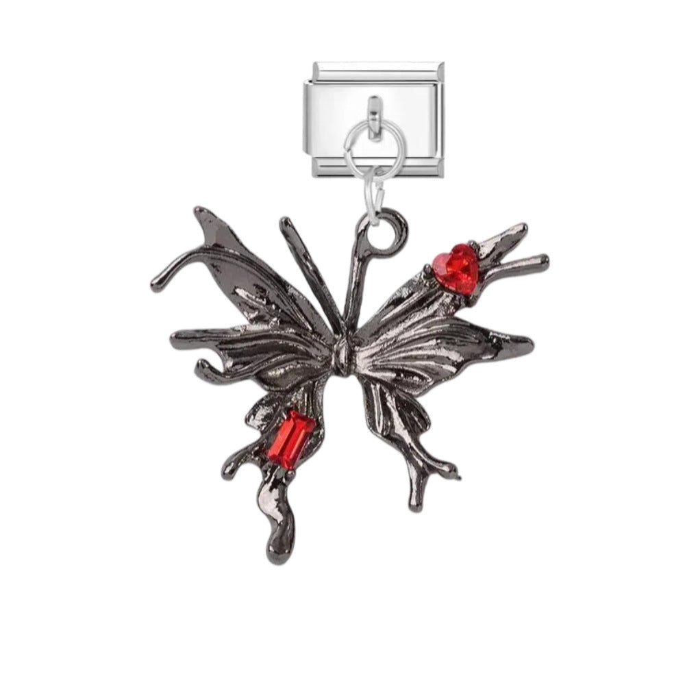Wholesale Punk Cross DIY Bracelet Charms Titanium Steel Fashion Accessory for Gift and Boutique Resale