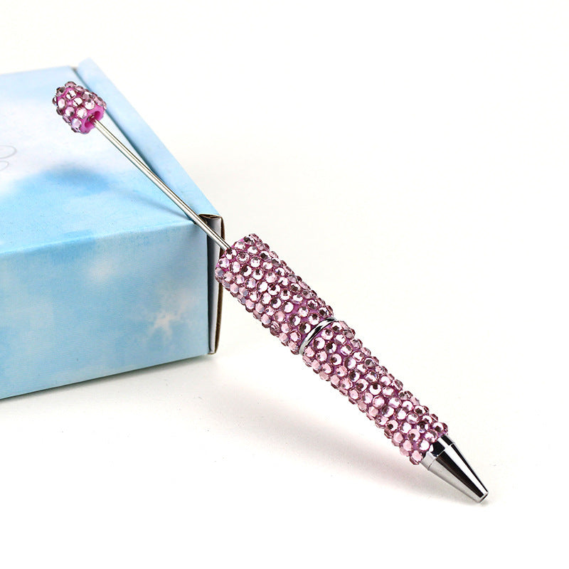 Wholesale diamond  flower beadable pens