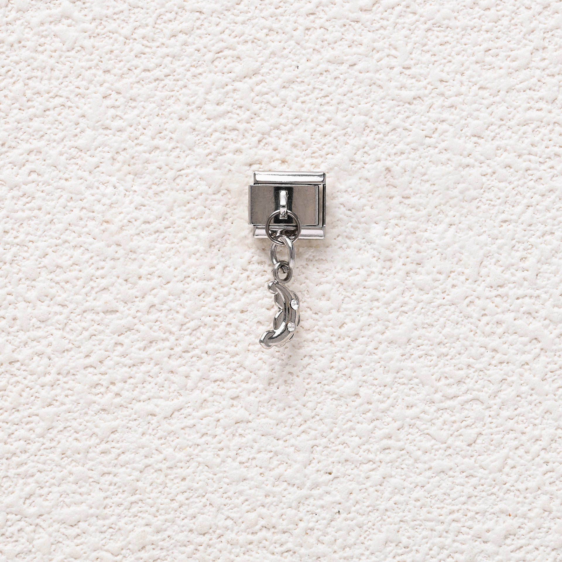 Wholesale 5pcs/ pack  9mm Italian Charm Starter Bracelets DIY square Single Section Creative Stainless Steel Composable Bracelet