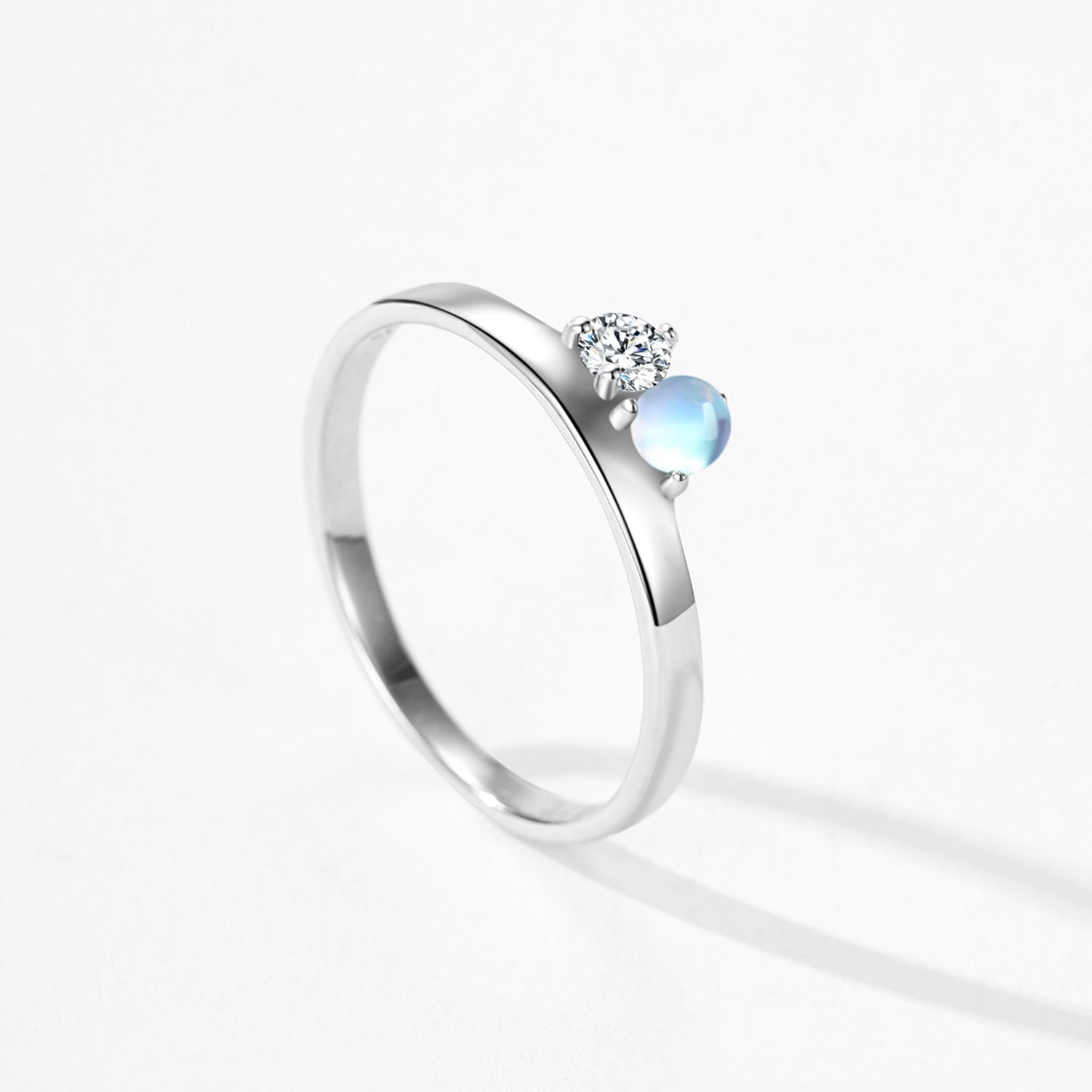 Wholesale 925 Sterling Silver Moonstone Ring