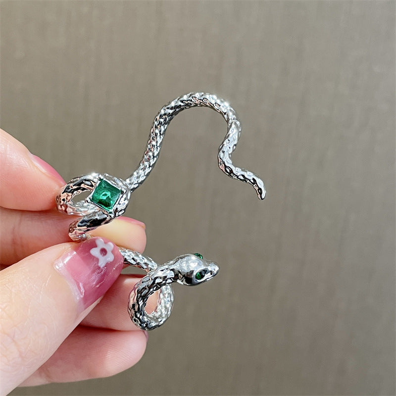 Wholesale Exaggerated snake earrings