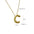 Wholesale  high-grade clavicle chain birthday balloon smooth 26 letters stainless steel necklace