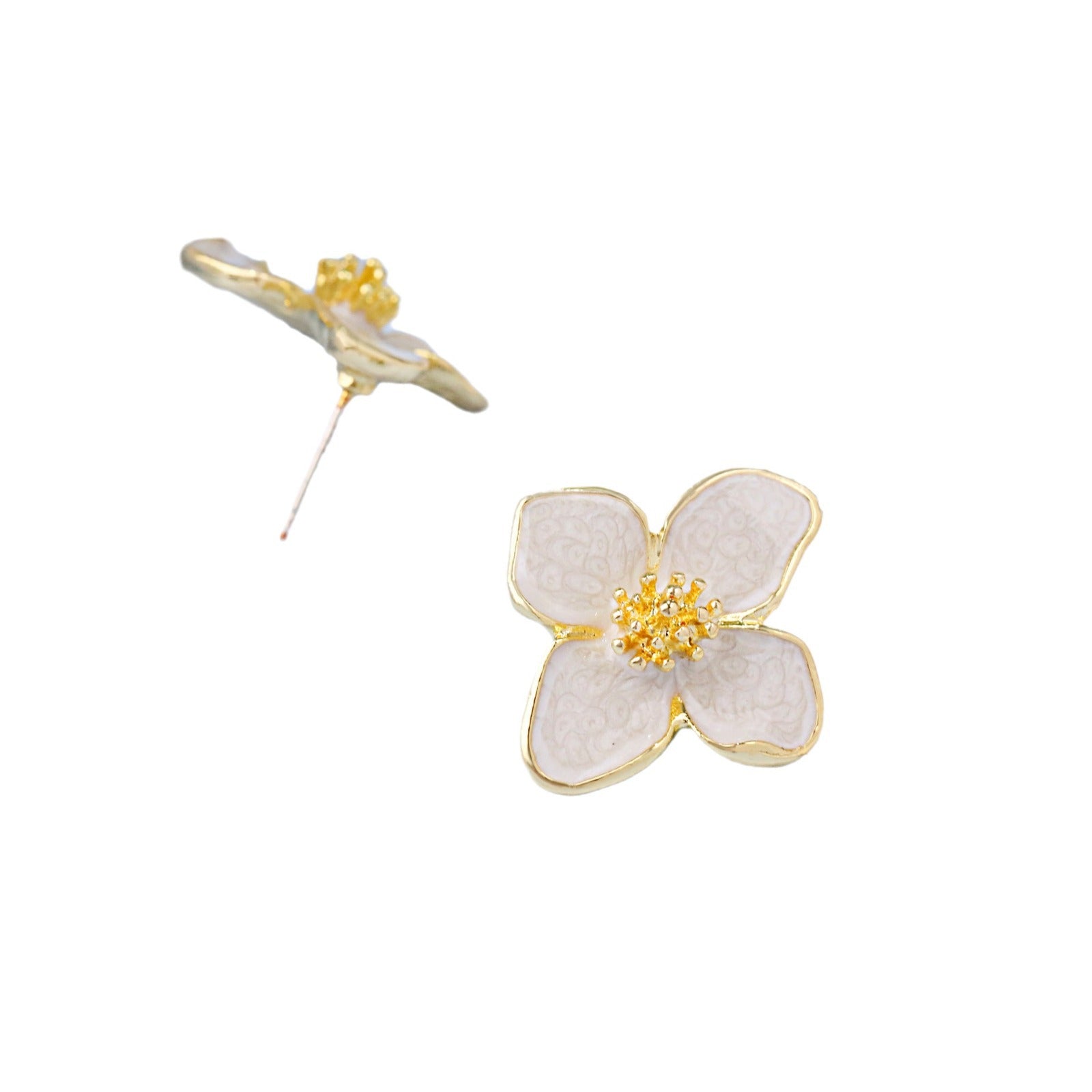 Wholesale Gardenia earrings  geometric earrings