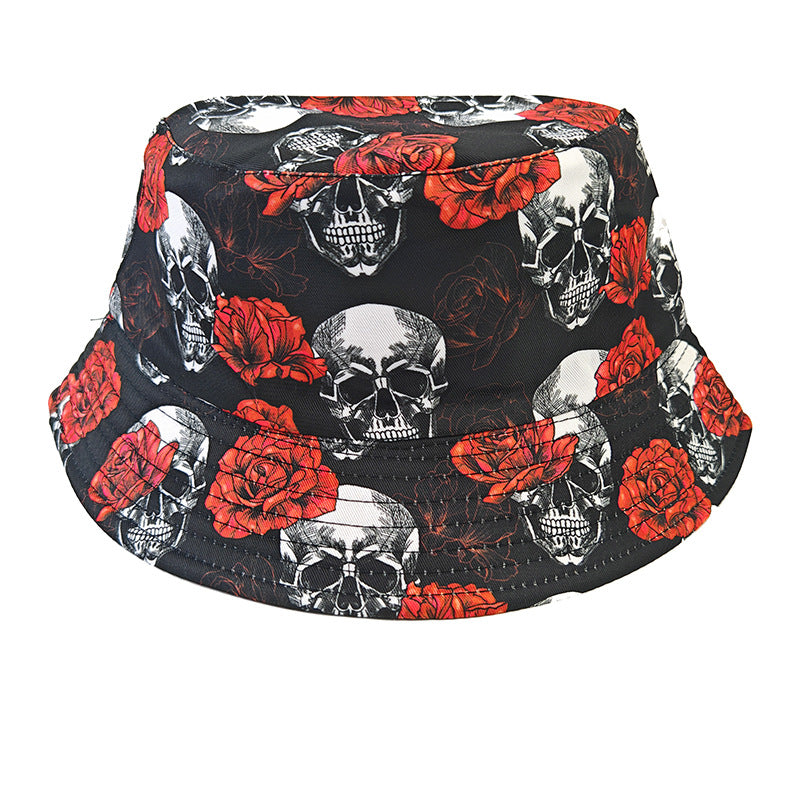 Wholesale Happy Birthday Printed Bucket Hat for Outdoor Sun Protection Fashion Accessory