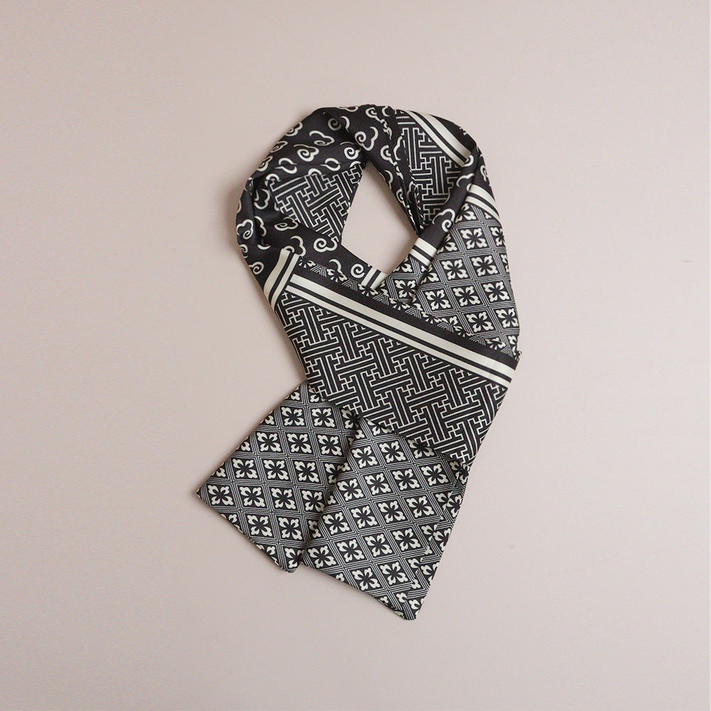 Wholesale  High-end Gift Suit Shirt Silk Scarf