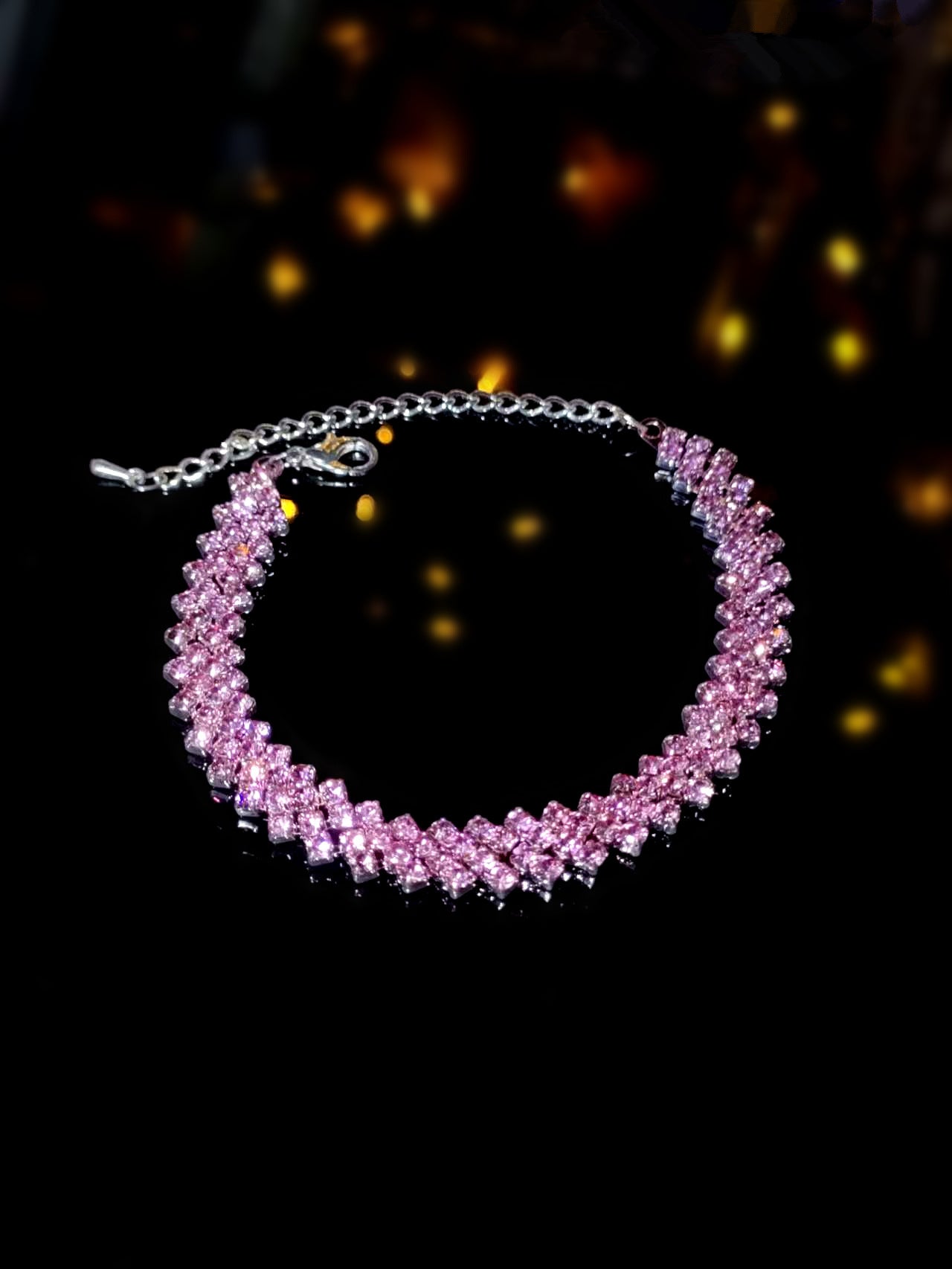 Wholesale  super flash full diamond bracelet