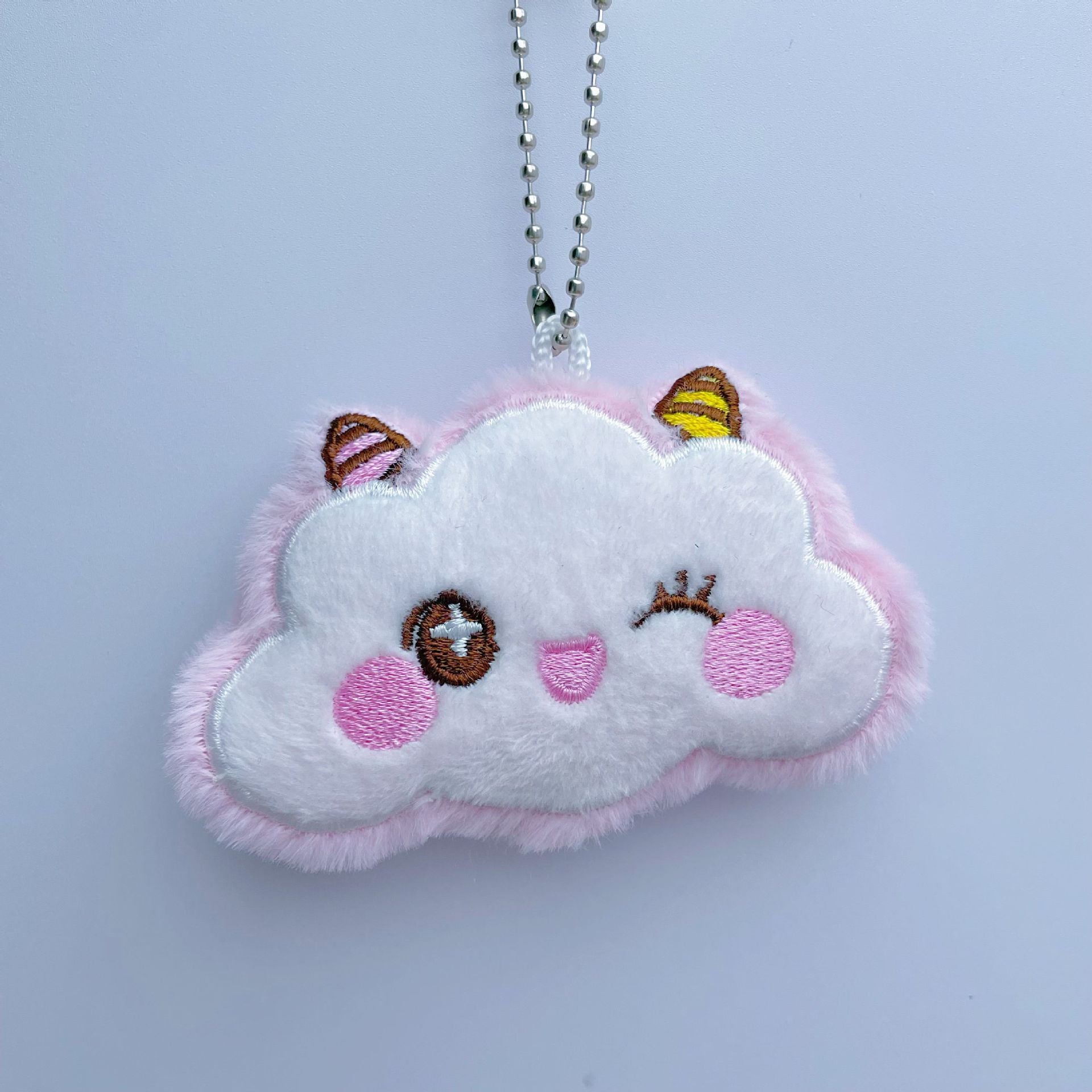 Wholesale Plush Cloud Bag Charm Keychain Fashion Accessory for Party and Everyday Use