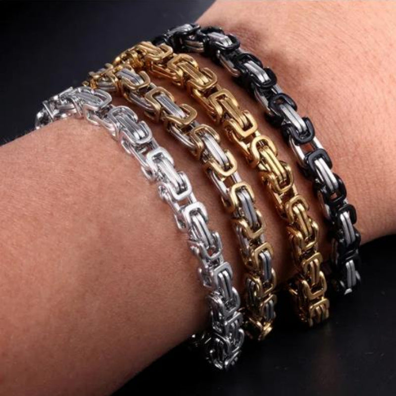 Wholesale  Stainless Steel  Gold Bracelet