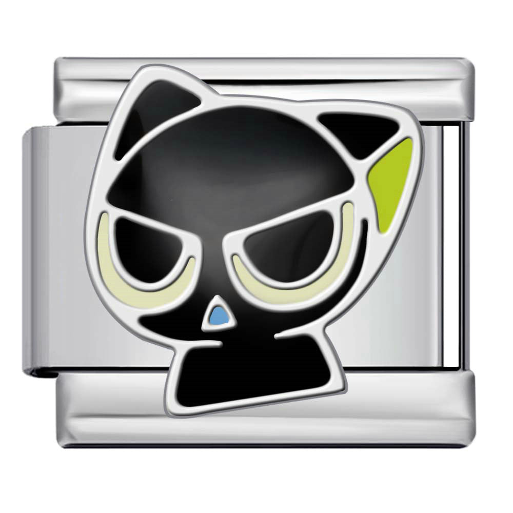 Wholesale 9mm Italian Charm Starter Bracelets DIY Cute Cat Stainless Steel Composable Bracelet