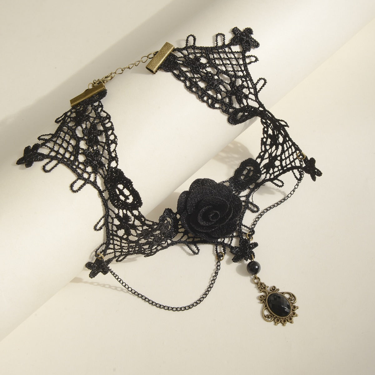 Wholesale  temperament lace necklace gem pendant  jewelry