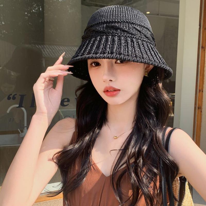 Wholesale Hollow Fisherman Hat  Foldable Breathable Bucket Hat