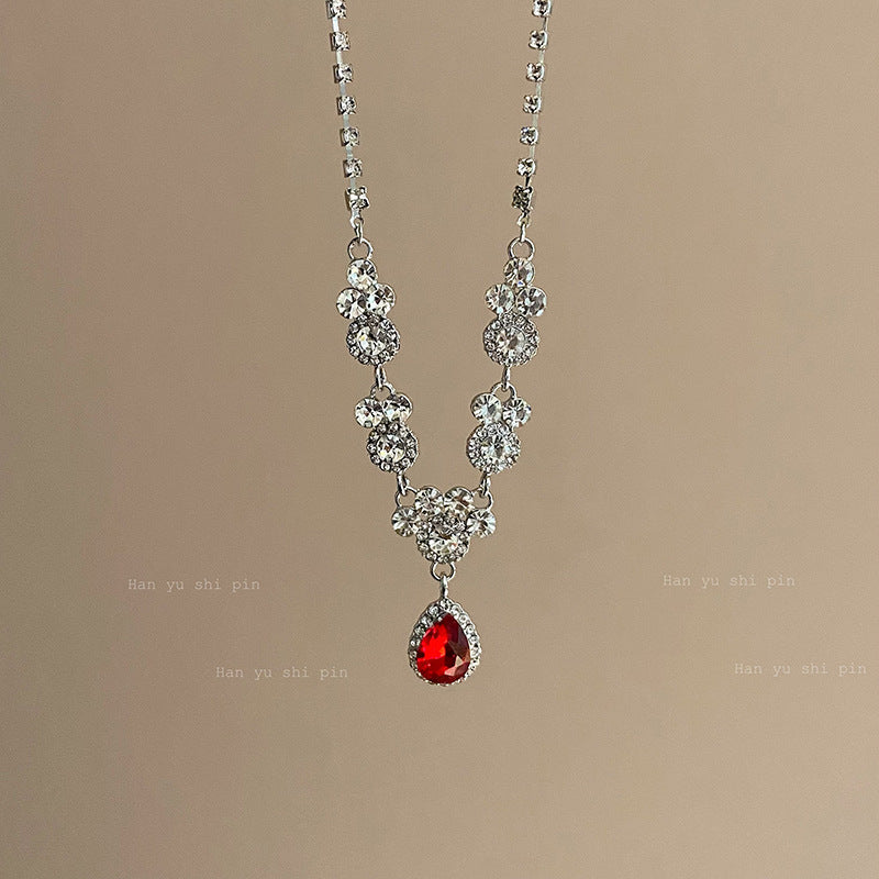 Wholesale Summer New Vintage Forest Green Necklace