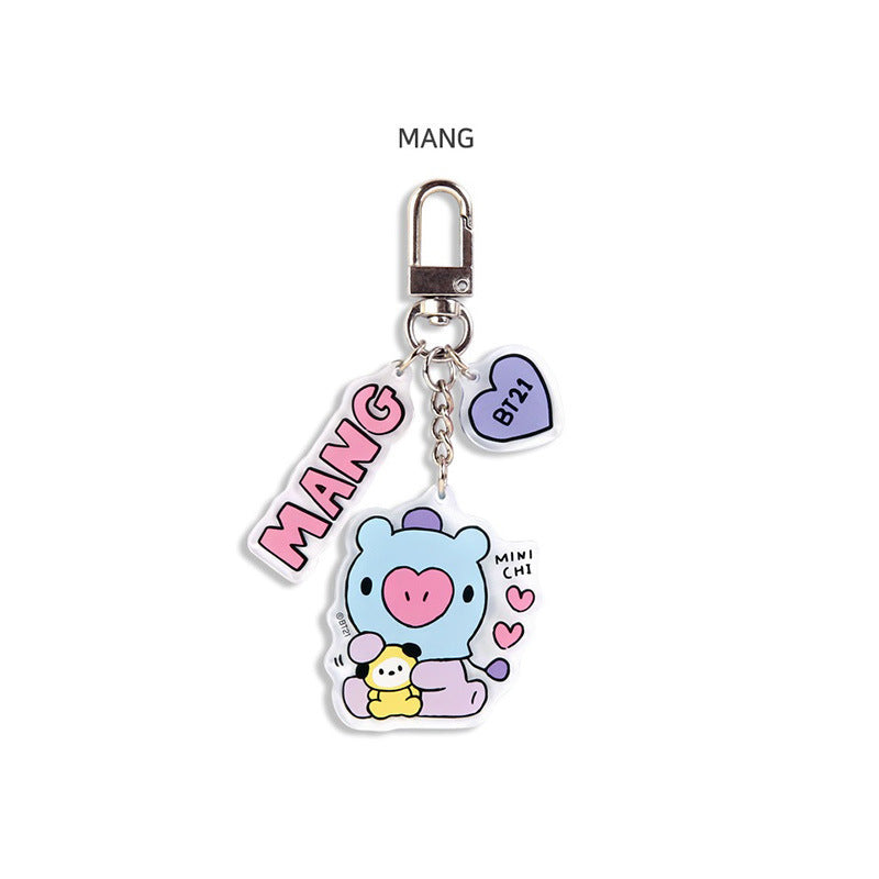 Wholesale Cartoon Acrylic Keychain ACC-KC-QingLian001
