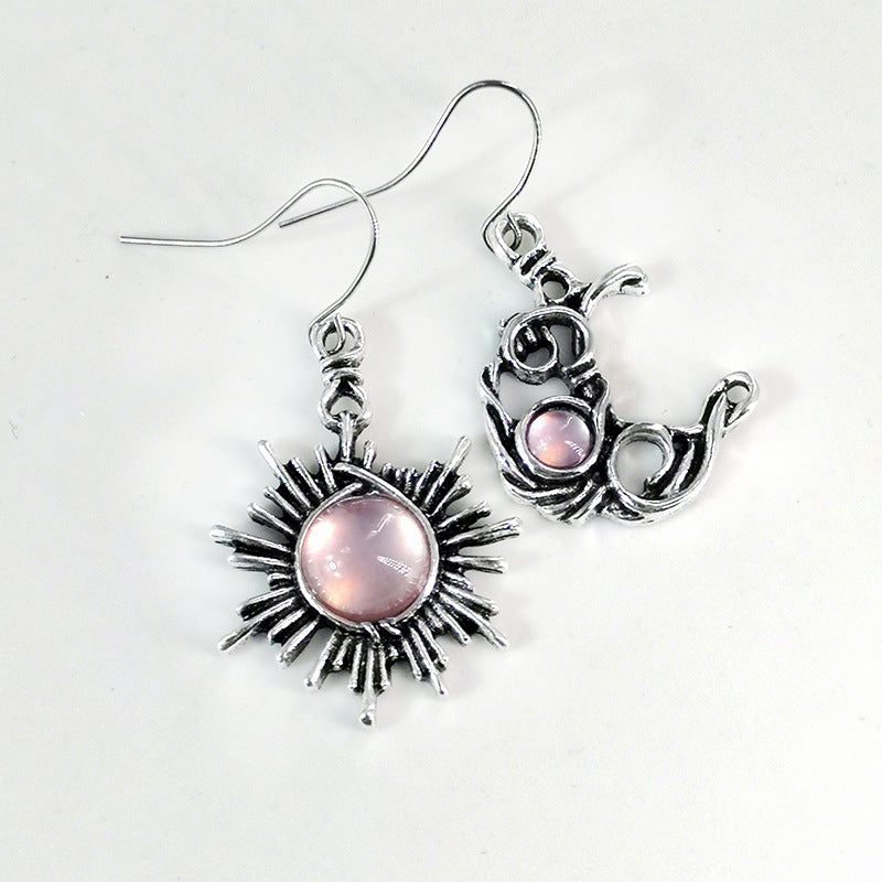 Wholesale Sun Moon Earrings ACC-ES-XingHe005