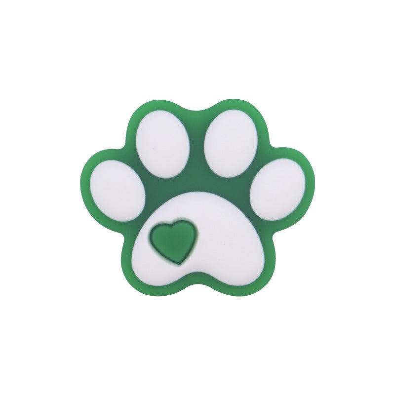 Wholesale 10pcs Infant Cartoon Dog Claw Silicone Beads ACC-BDS-GuangTian001