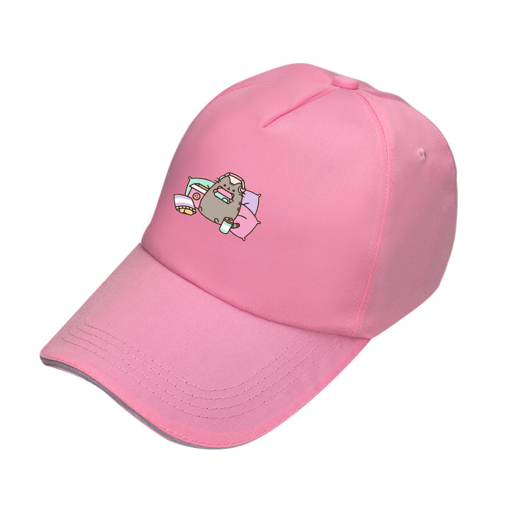 Wholesale three color peaked cap cute baseball cap