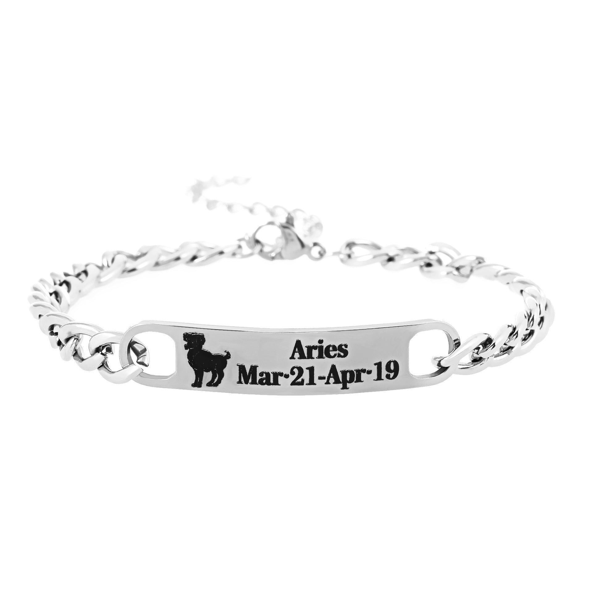 Wholesale Stainless steel mama bear mother's day bracelet