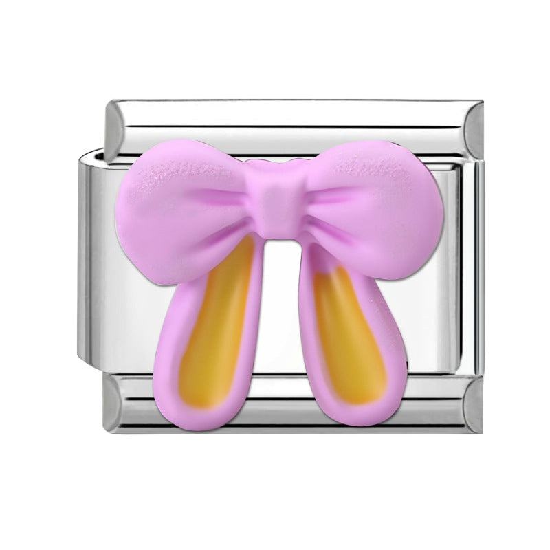 Wholesale Italian Charm Bracelet 9mm DIY Splicing Cute Creative Stainless Steel Composable Bracelet