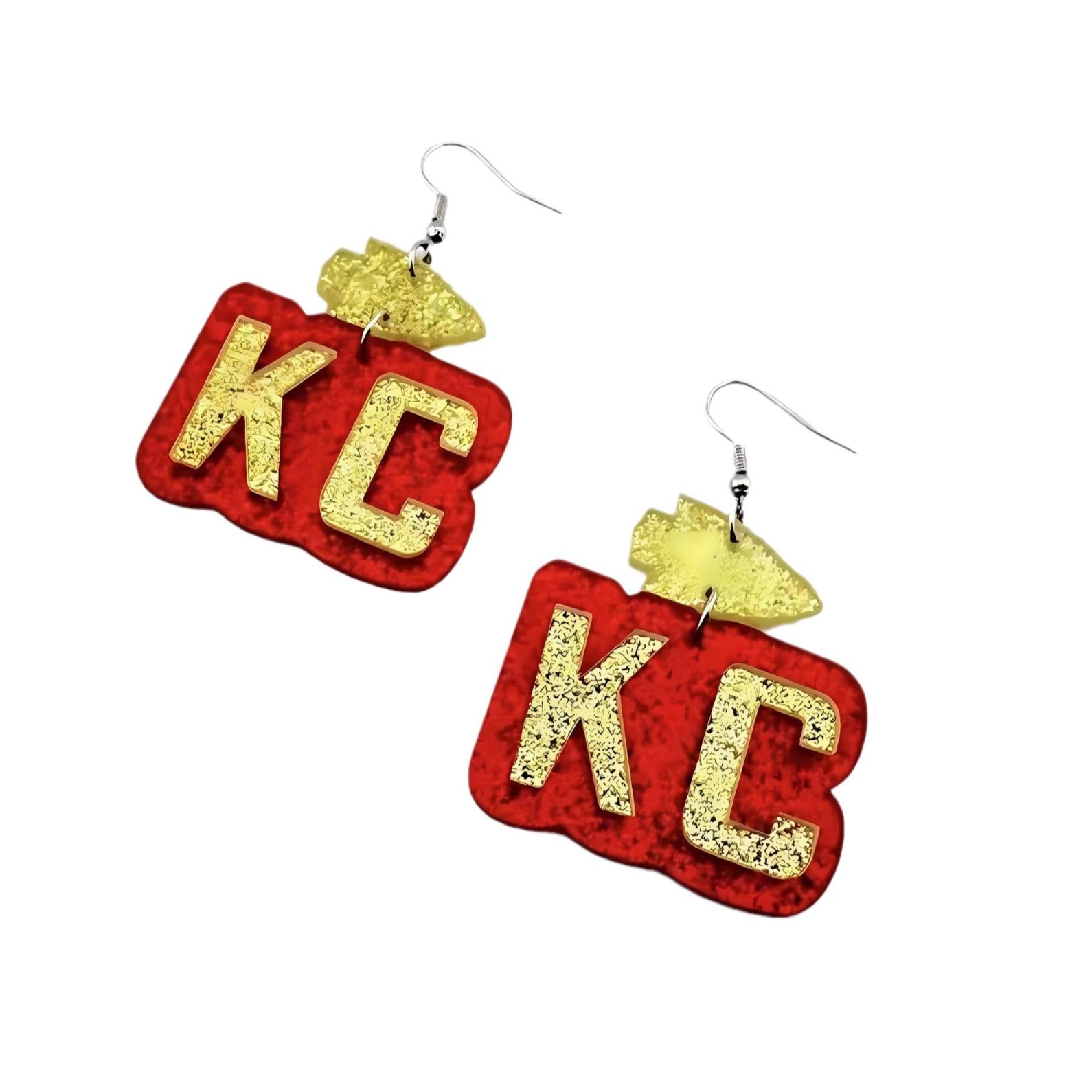 wholesale glitter acrylic earrings ACC-ES-AnDao003