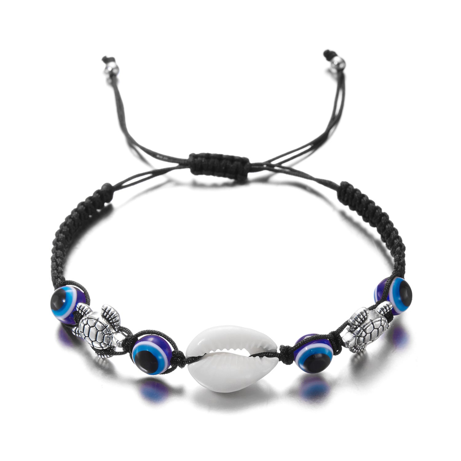 Wholesale Handmade Woven Adjustable Devil's Eye Bracelet