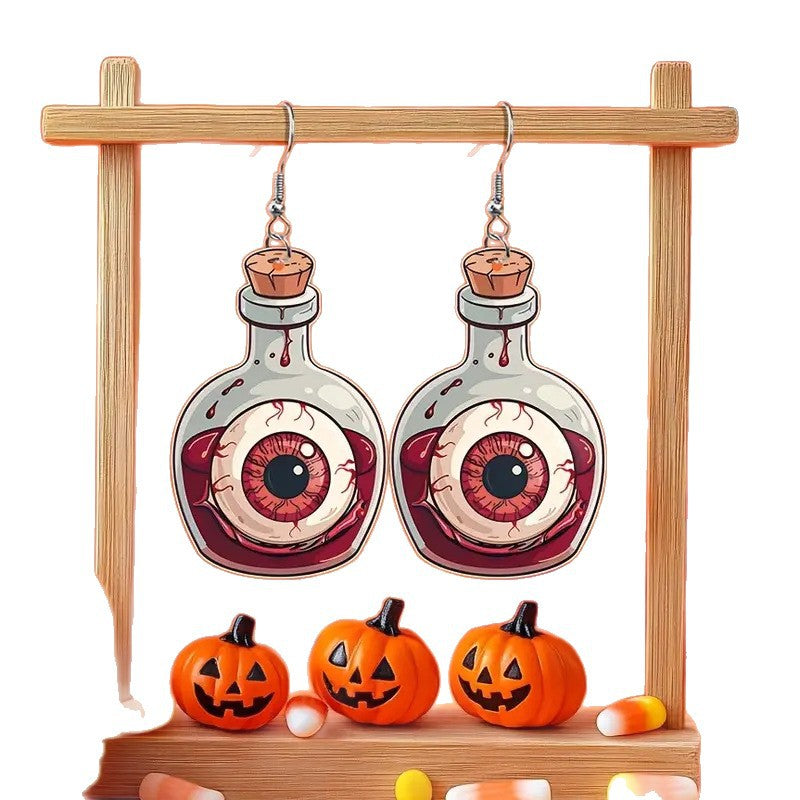 Wholesale Halloween Gothic  Bottle Earrings