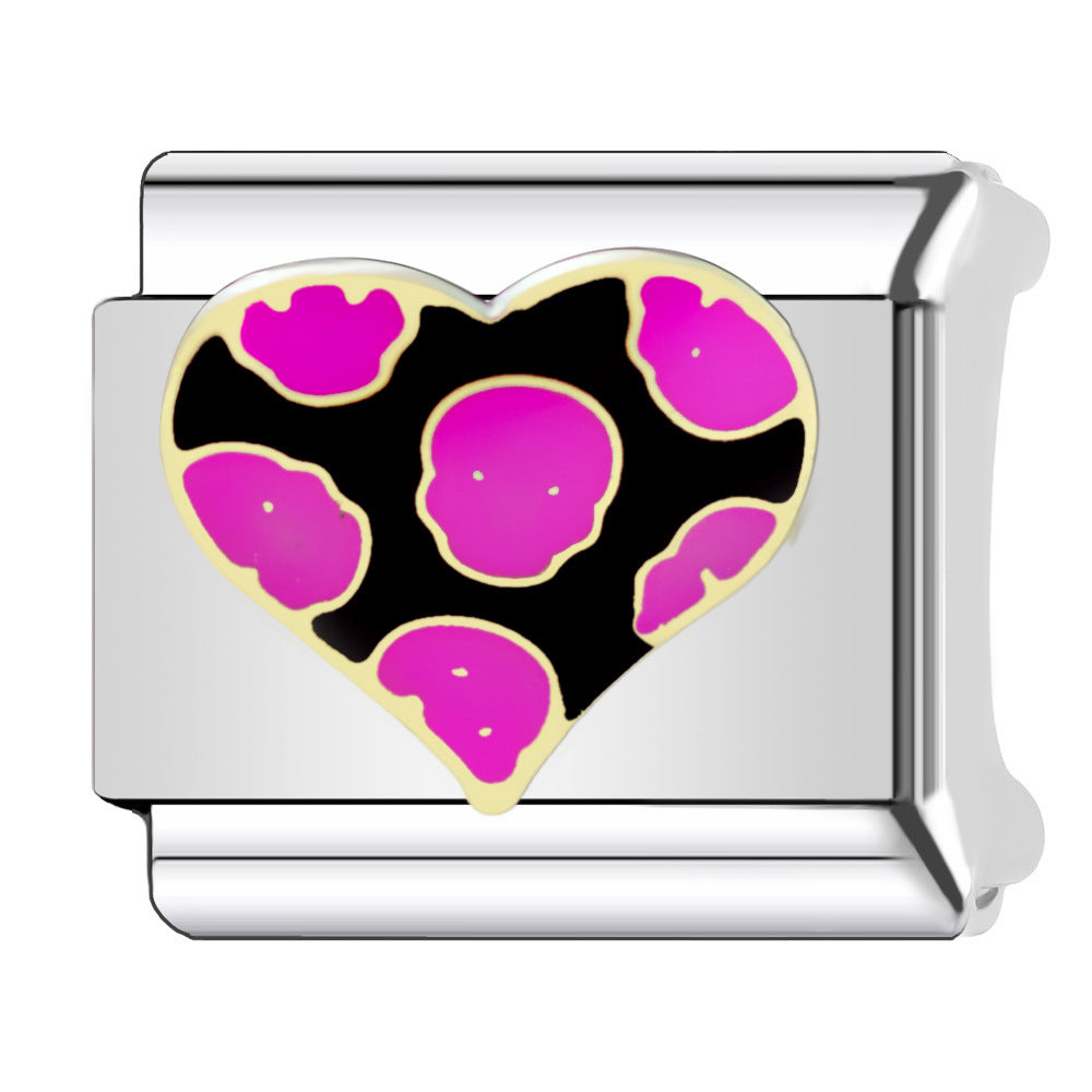 Wholesale   Italian Charm Bracelet 9mm DIY wedding Creative Stainless Steel Composable Bracelet