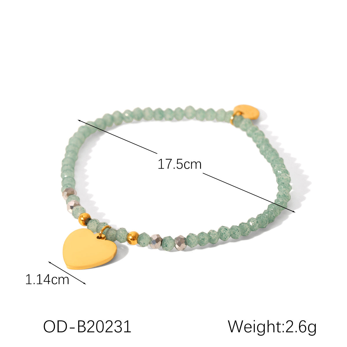 Wholesale 18K gold-plated bracelet stainless steel bracelet