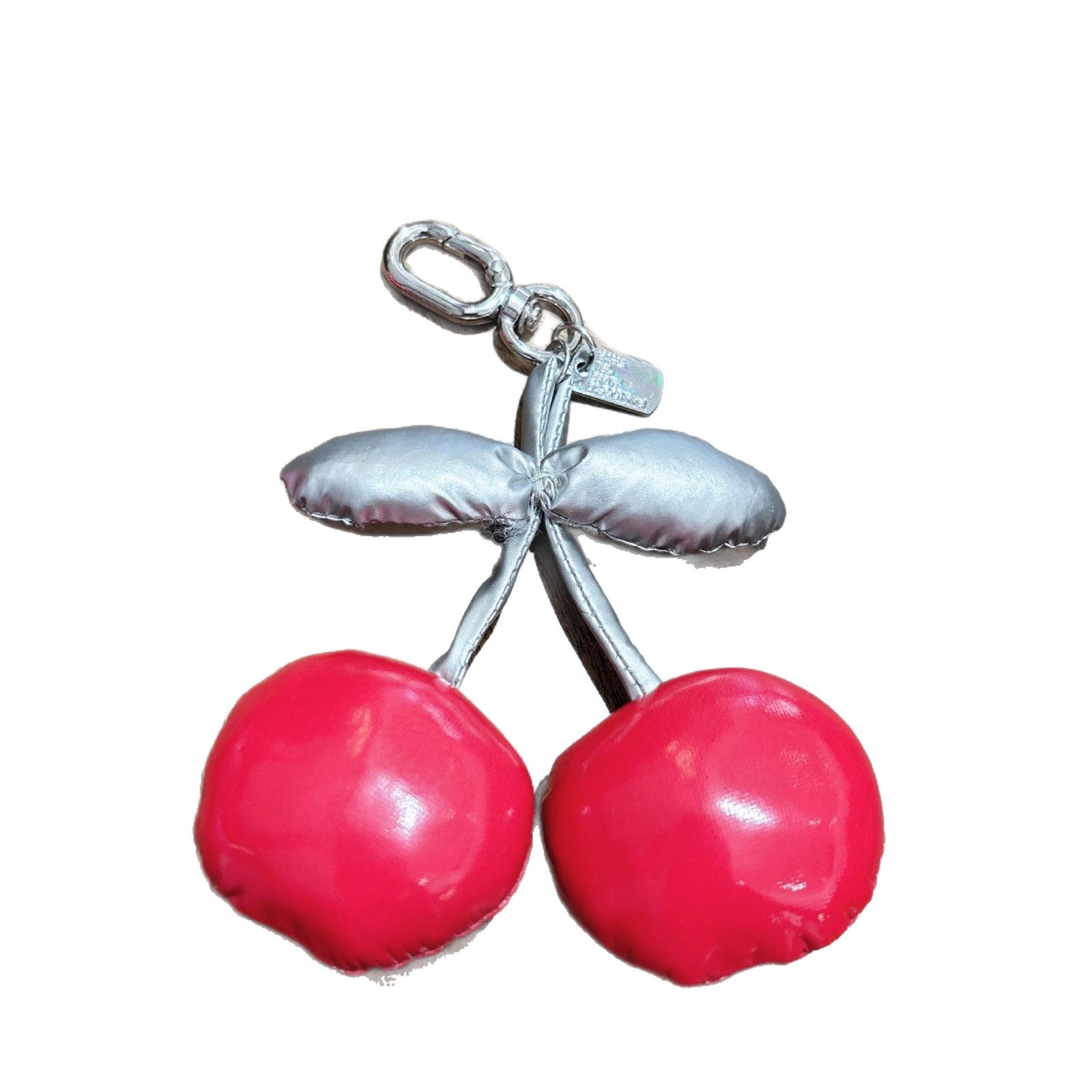 Wholesale PU-filled cherry pendant CCD keychain