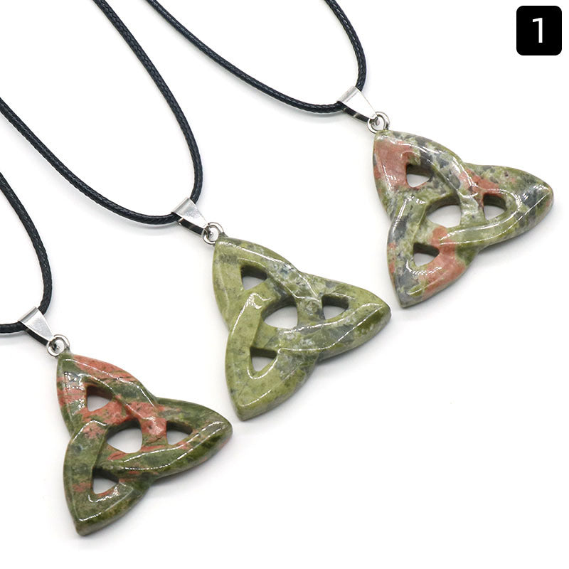 Wholesale Hollow Triangle Shape Pendant ACC-PT-KeSuo008