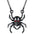 Wholesale Halloween Spider Pendant Necklace