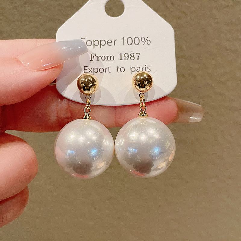 Wholesale Zircon Pearl Earrings Vintage Earrings ACC-ES-Huiih001