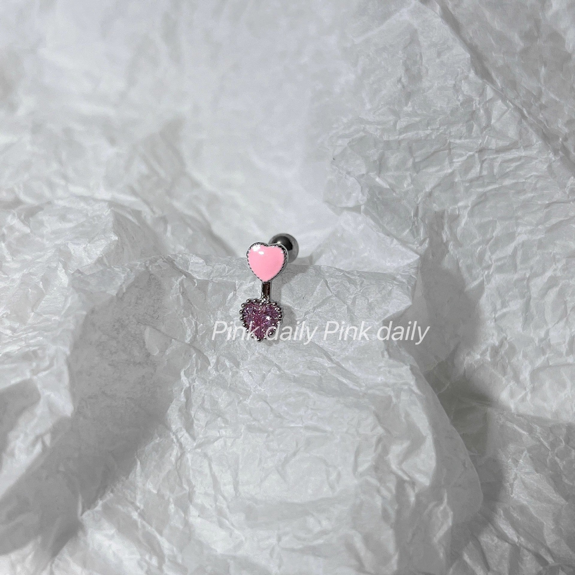 Wholesale Love Diamond Planet Titanium Steel  Earrings