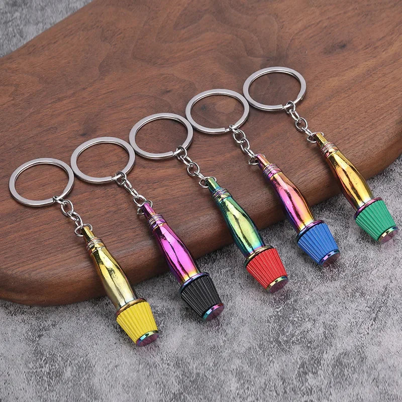 Wholesale  Mushroom Head Car Key Accessories Keychains