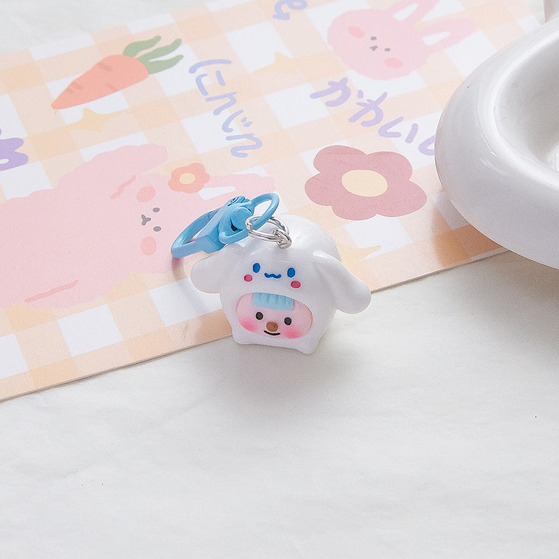 Caricature de gros caricature mignonne joelry pendentif