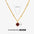 Wholesale December 18K Gold Stainless Steel Diamond Necklace