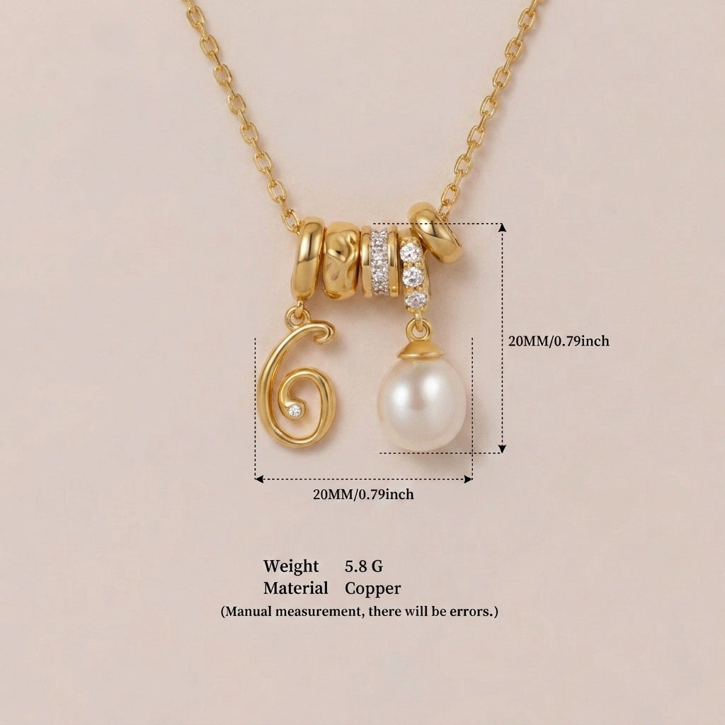 Wholesale Chic Multi Pendant Collarbone Necklace Copper Zircon Jewelry Accessory Boutique Resale Gift