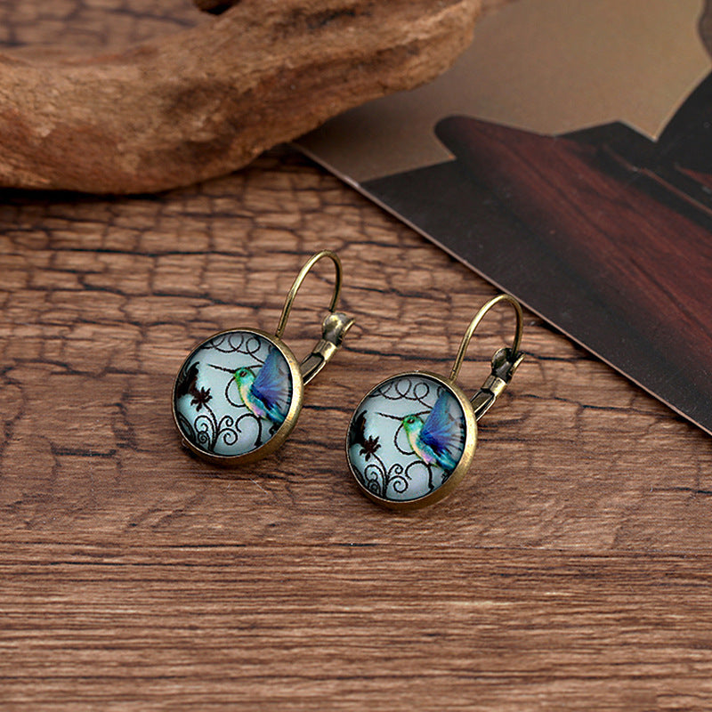 Wholesale Chrysanthemum Tree of Life Turtle Butterfly Earrings