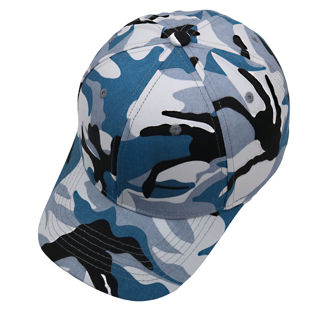 Wholesale Camouflage Baseball Cap Outdoor Tie-dye Pure Cotton Hat ACC-HT-HaiPu017
