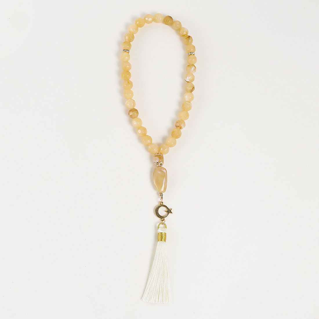 Wholesale Muslim Rosary Cut Round Bead Bracelet