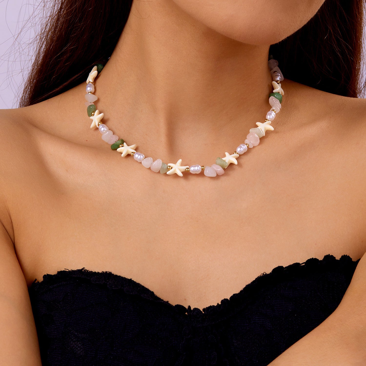 Wholesale Bohemian Beach Holiday Necklace