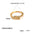 Wholesale light luxury versatile brass gold plated zircon ring