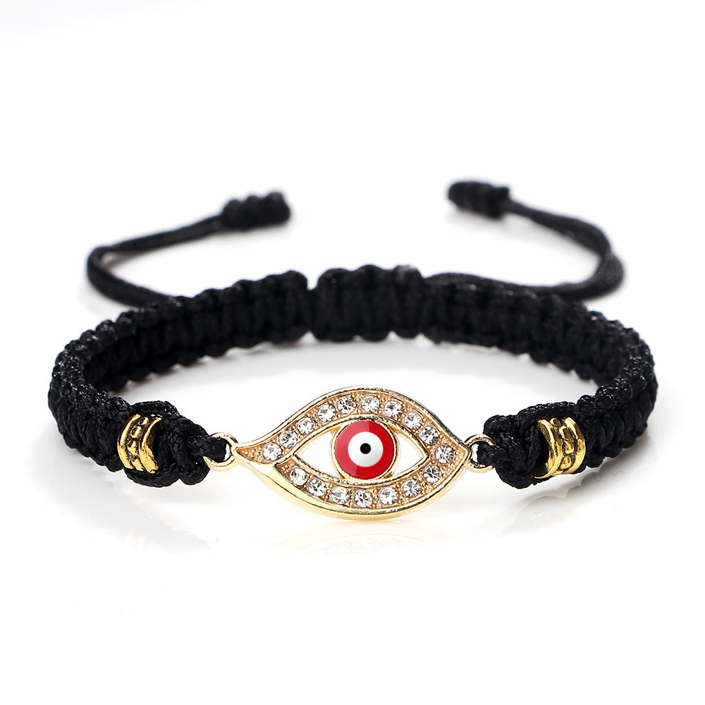 Wholesale Vintage Evil Eye Handmade Braided Bracelet ACC-BT-Xinh003
