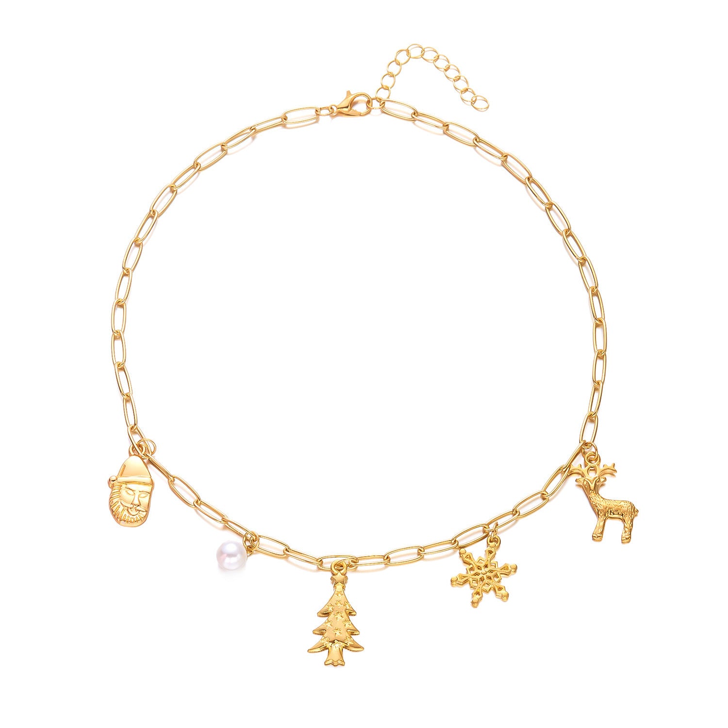 Wholesale Christmas tree snow Necklaces bracelets