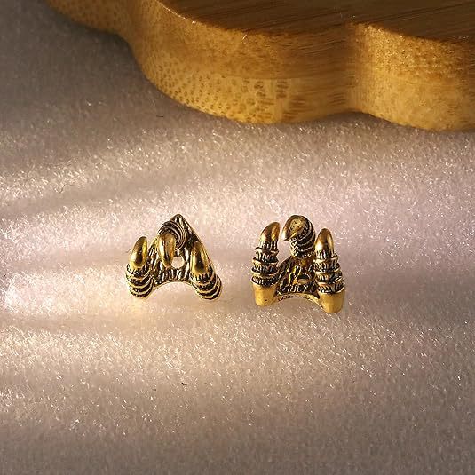 Wholesale  Retro Gothic Dragon Claw Earrings