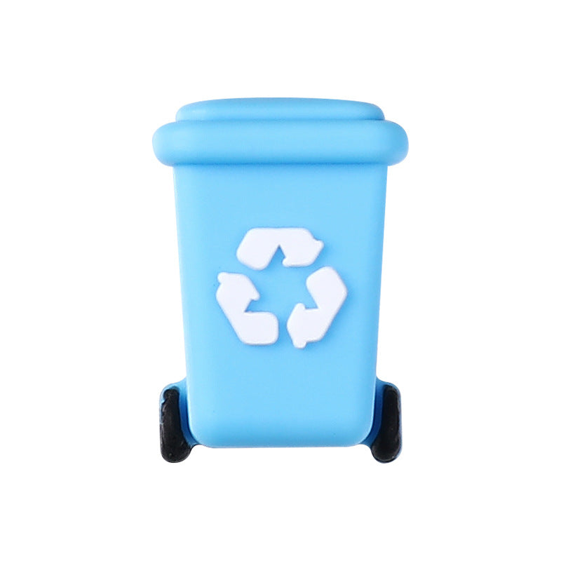 Wholesale 20pcs Trash Can Focal Beads DIY Bead Accessories