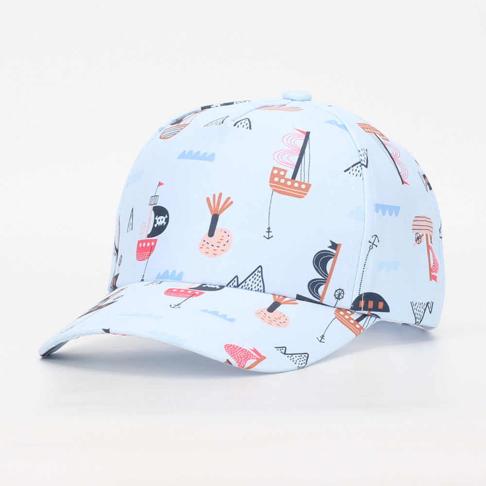 Wholesale Children's Cartoon Animal Cute Dinosaur Baseball Cap Kids Hat ACC-KH-JingHong003