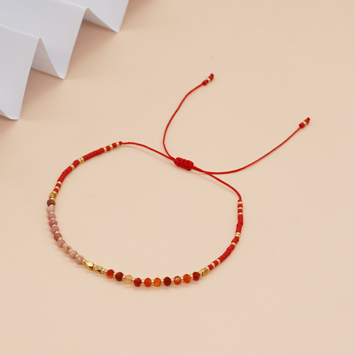 Bracelet perlé naturel de style bohème en gros