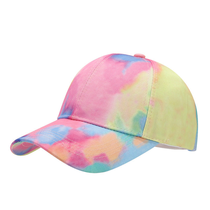 Wholesale  tie-dye fashion Sun-proof baseball cap