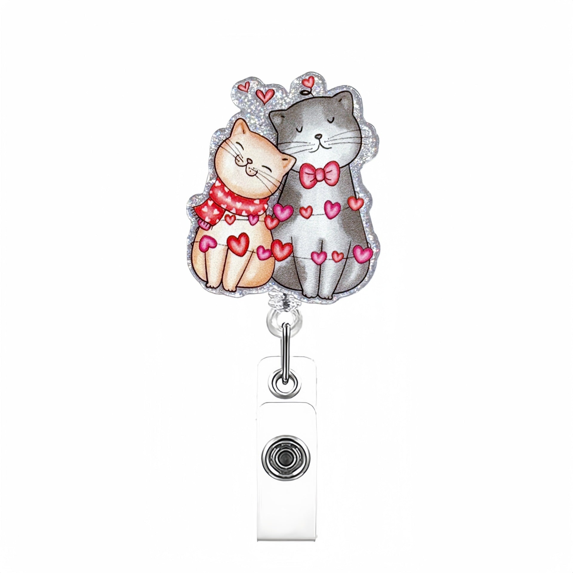 Wholesale  Valentine' s Day Love Animal Romantic Badge Reels