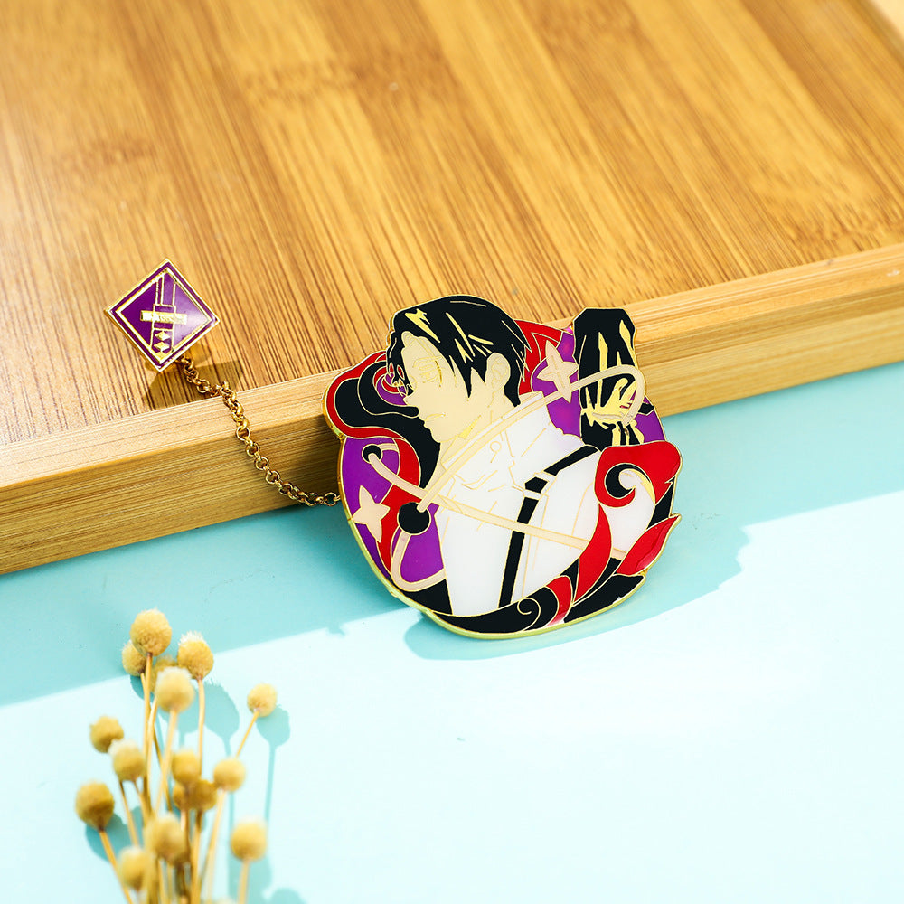 Wholesale Metal Cartoon Anime Keychain ACC-KC-Boshuo004